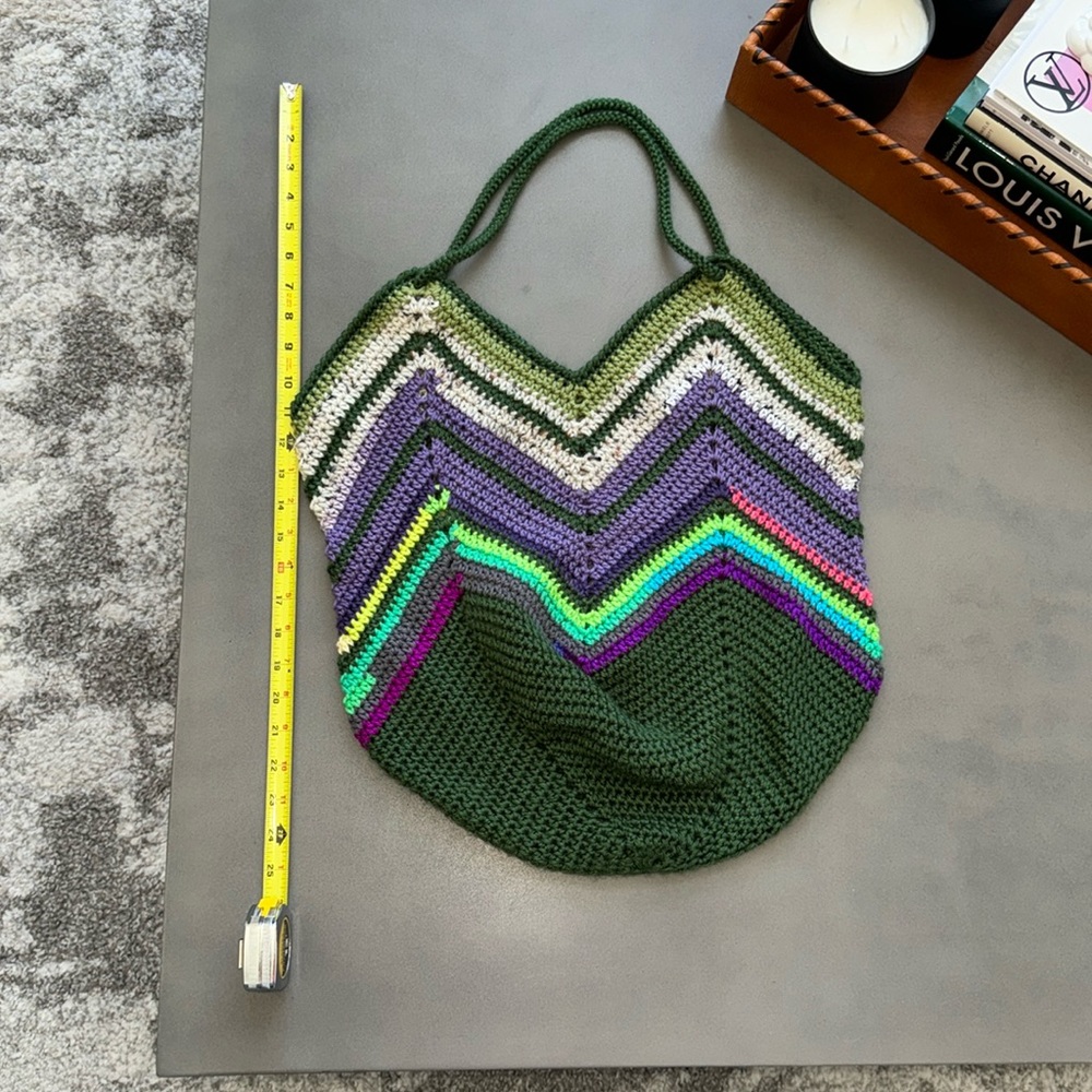Handmade Crochet Shoulder Bag Tote Handbag Brand New (custom made)